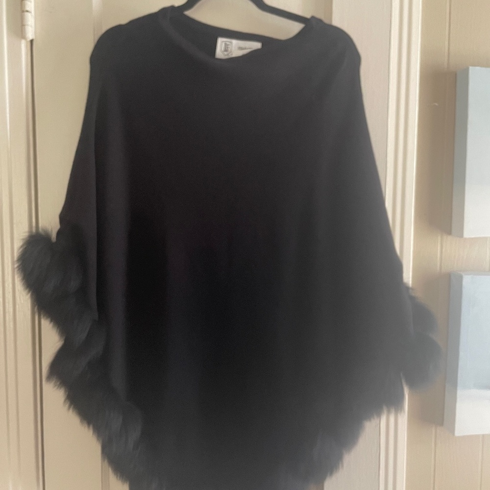 La Fiorentina Fur-trimmed Cape